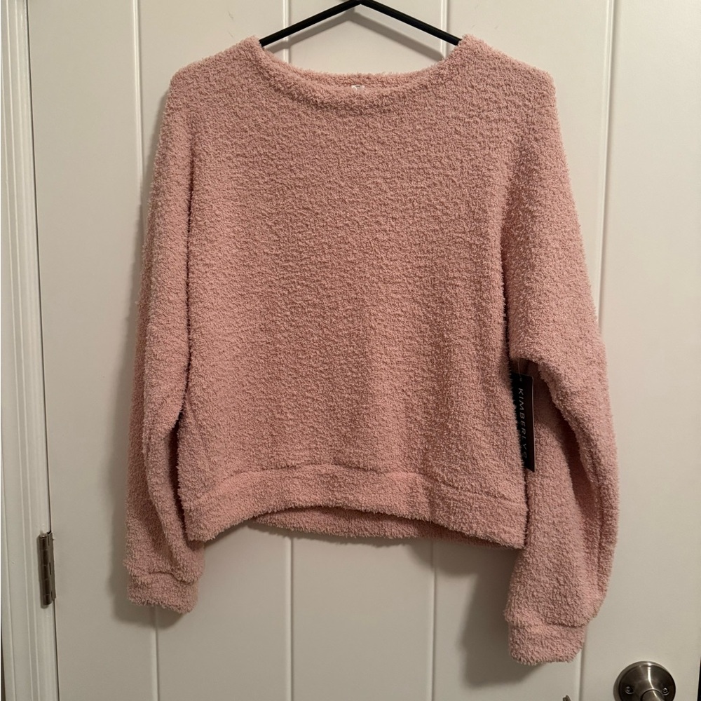 Kimberly C Set, Cozy Lounge Set Pink/Mauve (M)